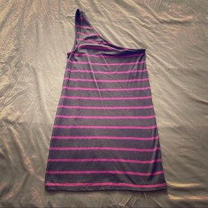 One sleeve tank dress/tunic